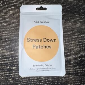 Stress Down Patches by Kind Patches for Unisex - 30 Count Patches